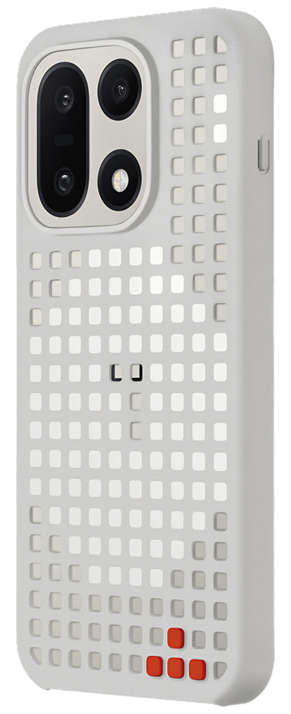 Case for OnePlus 15, Hole Pattern Magnetic, Gray 5431102022