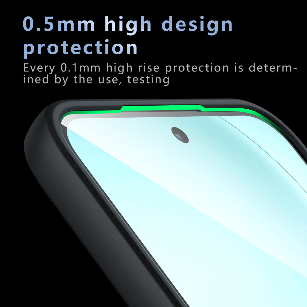 MagSafe-Hülle für Oppo A6 4G, Techsuit, PureFrost, Satin Schwarz