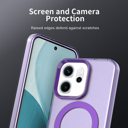 MagSafe Hülle für Oppo Reno14, Techsuit, CandyCase, Lila