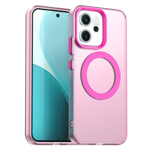 MagSafe Hülle für Oppo Reno14, Techsuit, CandyCase, Rosa
