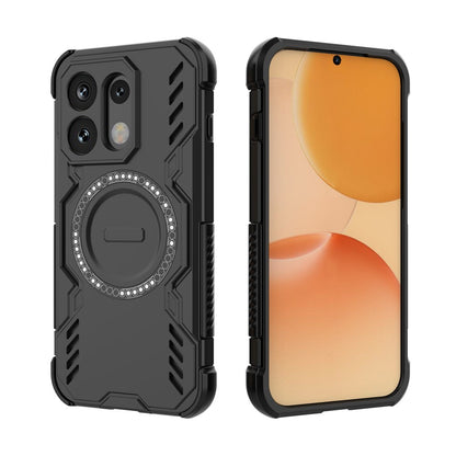 MagSafe-Hülle für Oppo Reno16 / Reno16 Pro, Techsuit, ArmorMag, Schwarz