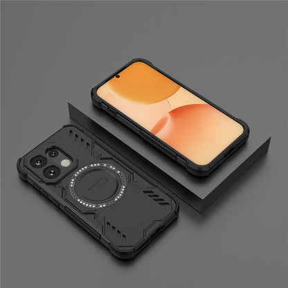 MagSafe-Hülle für Oppo Reno16 / Reno16 Pro, Techsuit, ArmorMag, Schwarz
