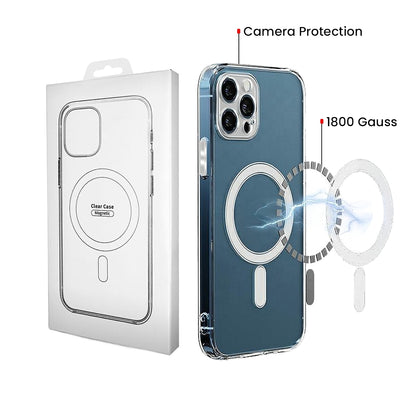 MagSafe-Hülle für Samsung Galaxy S26 S942, OEM, 1800 Gauss, Transparent
