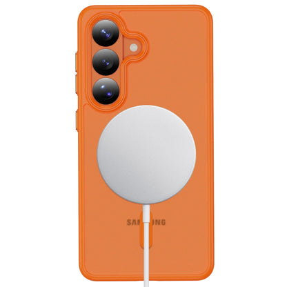 MagSafe Hülle für Samsung Galaxy S26 S942, Tech-Protect, Magmat, Mattes Orange