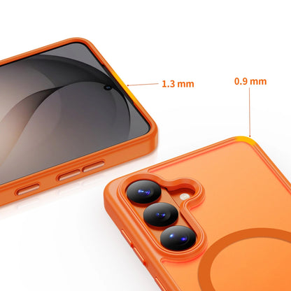 MagSafe Hülle für Samsung Galaxy S26 S942, Tech-Protect, Magmat, Mattes Orange