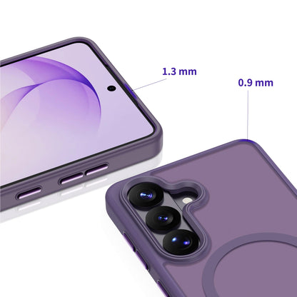 MagSafe-Hülle für Samsung Galaxy S26 S942, Tech-Protect, Magmat, Matt Lila