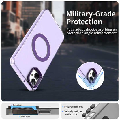 MagSafe-Hülle für Samsung Galaxy A05 A055, Techsuit, CandyCase, Lila
