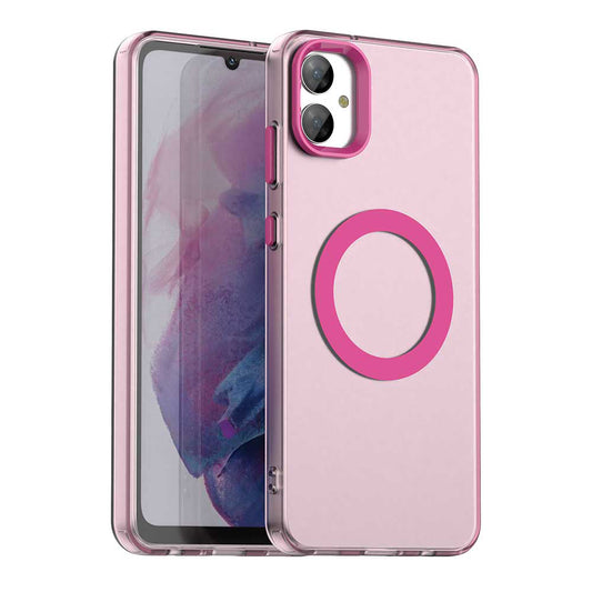 MagSafe-Hülle für Samsung Galaxy A05 A055, Techsuit, CandyCase, Rosa