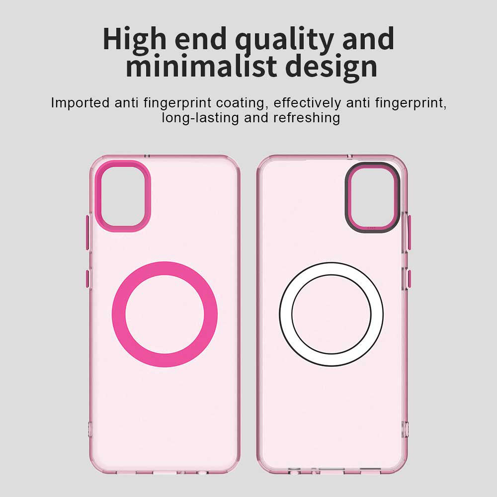 MagSafe-Hülle für Samsung Galaxy A05 A055, Techsuit, CandyCase, Rosa
