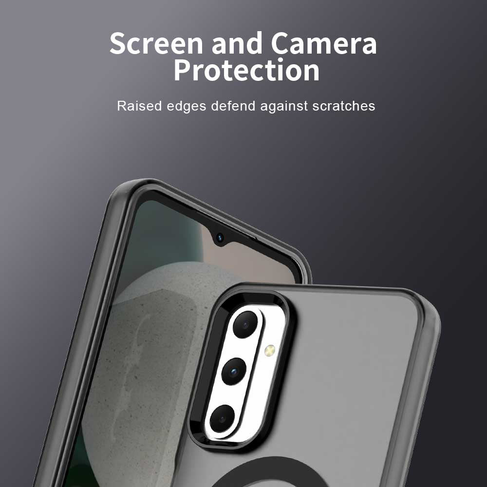 MagSafe-Hülle für Samsung Galaxy A05s A057, Techsuit, CandyCase, Schwarz
