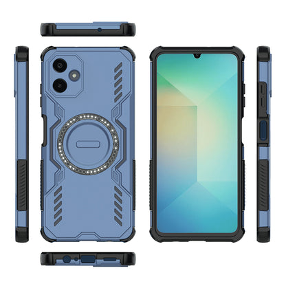 MagSafe-Hülle für Samsung Galaxy A06 A065, Techsuit, ArmorMag, Blau