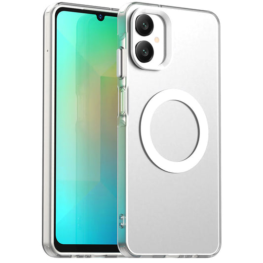 MagSafe-Hülle für Samsung Galaxy A06 A065, Techsuit, CandyCase, Weiß