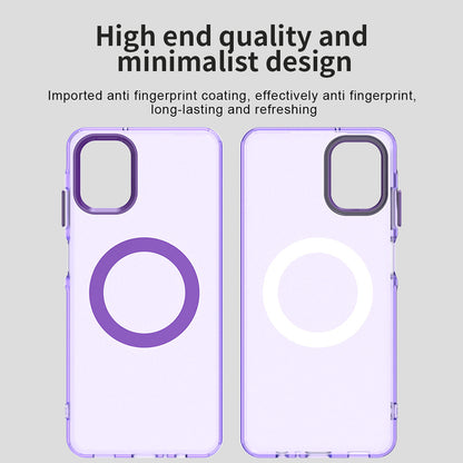 MagSafe-Hülle für Samsung Galaxy A06 A065, Techsuit, CandyCase, Lila