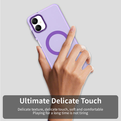 MagSafe-Hülle für Samsung Galaxy A06 A065, Techsuit, CandyCase, Lila