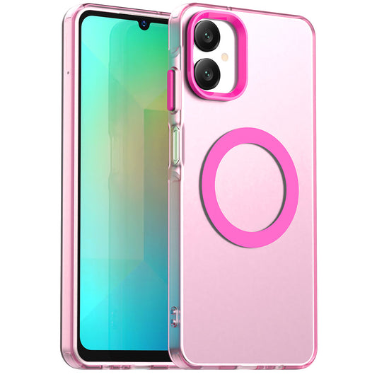 MagSafe-Hülle für Samsung Galaxy A06 A065, Techsuit, CandyCase, Rosa