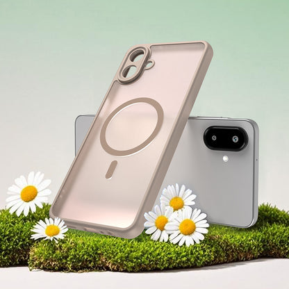 MagSafe Hülle für Samsung Galaxy A07 4G A075, Techsuit, HaloFrost II, Gold