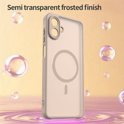 MagSafe Hülle für Samsung Galaxy A07 4G A075, Techsuit, HaloFrost II, Gold