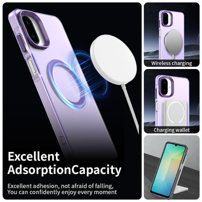 MagSafe-Hülle für Samsung Galaxy A07 4G A075, Techsuit, CandyCase, Lila