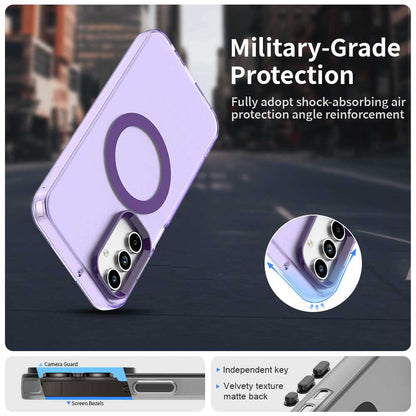 MagSafe Case for Samsung Galaxy A15 5G A156 / A15 A155, Techsuit, CandyCase, Purple