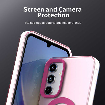 MagSafe-Hülle für Samsung Galaxy A15 5G A156 / A15 A155, Techsuit, CandyCase, Rosa