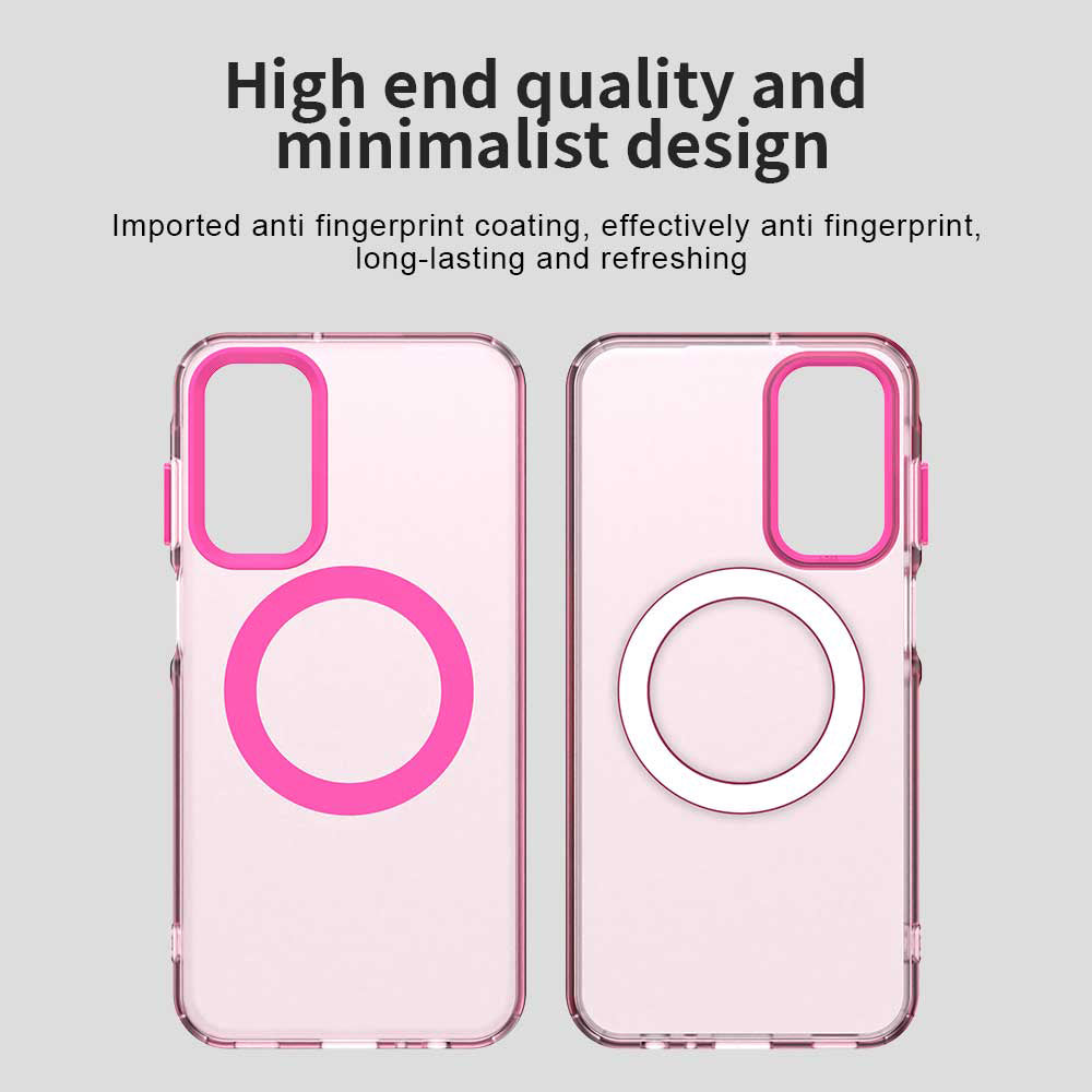 MagSafe-Hülle für Samsung Galaxy A15 5G A156 / A15 A155, Techsuit, CandyCase, Rosa