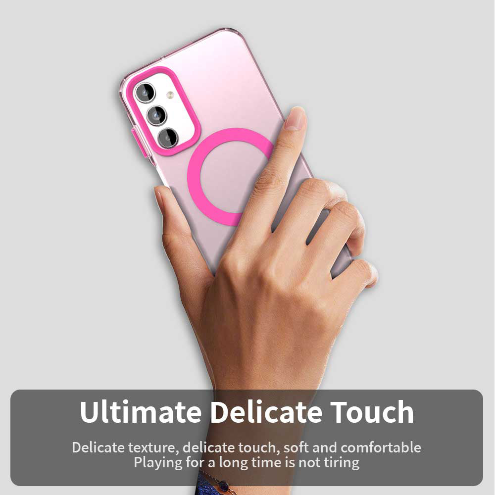 MagSafe-Hülle für Samsung Galaxy A15 5G A156 / A15 A155, Techsuit, CandyCase, Rosa