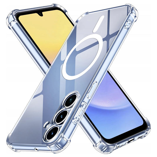 MagSafe Case for Samsung Galaxy A15 5G A156 / A15 A155, Techsuit, Shockproof, Transparent