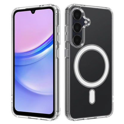 MagSafe-Hülle für Samsung Galaxy A15 A155, Techsuit, Pro, Transparent