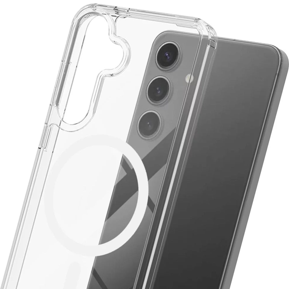 MagSafe-Hülle für Samsung Galaxy A16 5G A166 / A16 4G A165, 3MK, Armor MagCase, Transparent