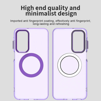 MagSafe-Hülle für Samsung Galaxy A16 5G A166 / A16 4G A165, Techsuit, CandyCase, Lila