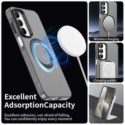 MagSafe-Hülle für Samsung Galaxy A16 5G A166 / A16 4G A165, Techsuit, CandyCase, Schwarz