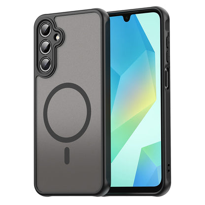 MagSafe-Hülle für Samsung Galaxy A16 5G A166 / A16 4G A165, Techsuit, HaloFrost II, Schwarz