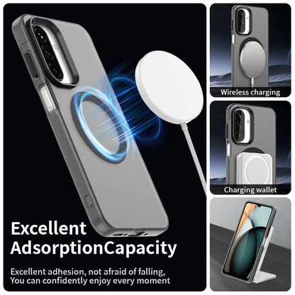 MagSafe-Hülle für Samsung Galaxy A17 5G, Techsuit, CandyCase, Schwarz