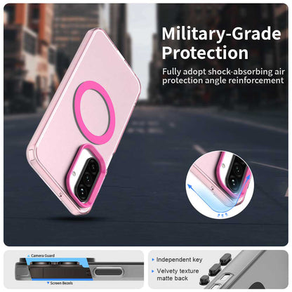 MagSafe-Hülle für Samsung Galaxy A17 5G, Techsuit, CandyCase, Rosa