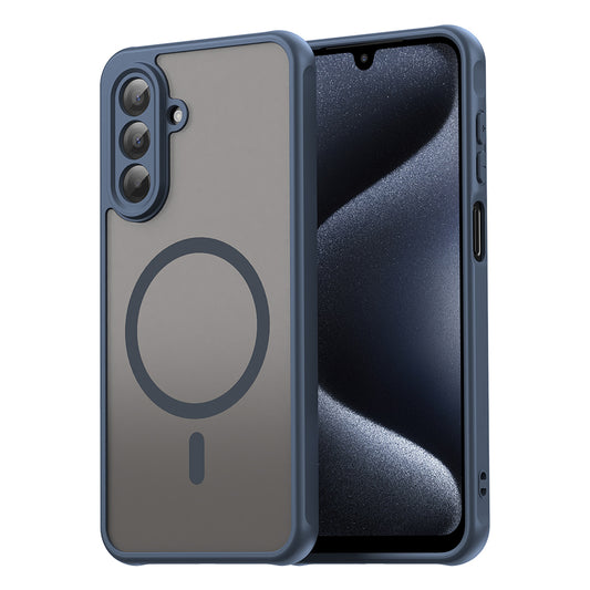 MagSafe-Hülle für Samsung Galaxy A17 5G, Techsuit, HaloFrost II, Marineblau