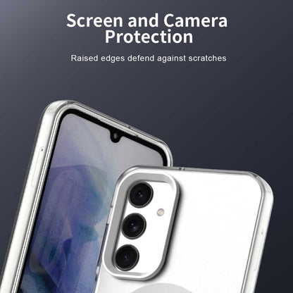 MagSafe-Hülle für Samsung Galaxy A25 A256, Techsuit, CandyCase, Weiß