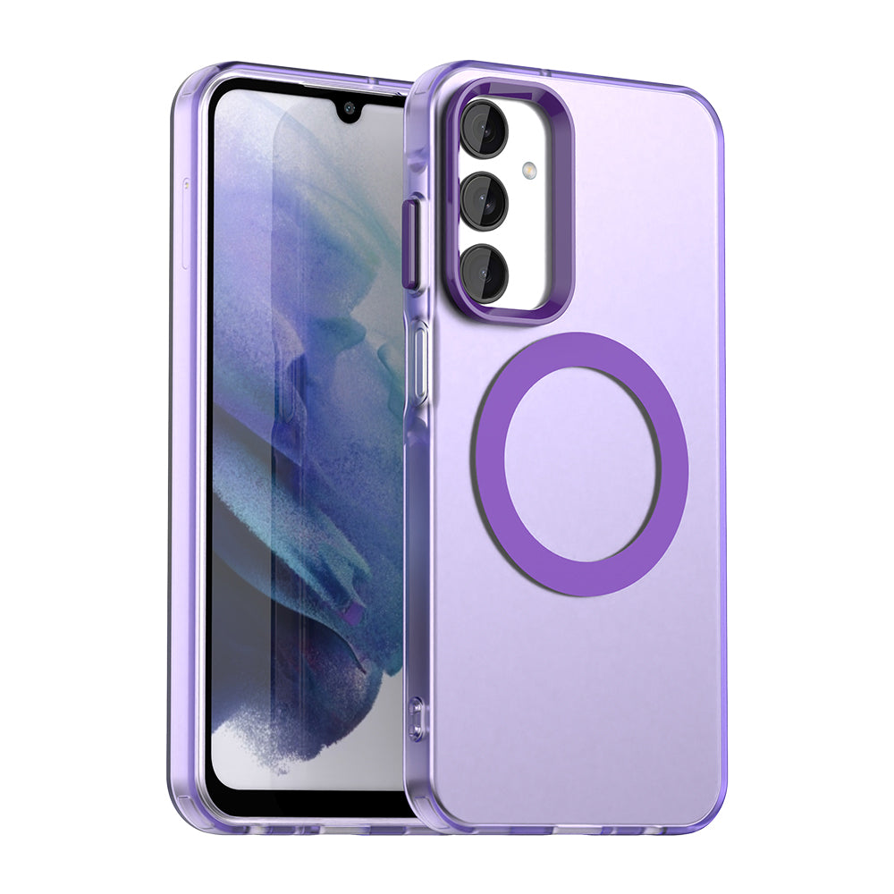 MagSafe-Hülle für Samsung Galaxy A25 A256, Techsuit, CandyCase, Lila