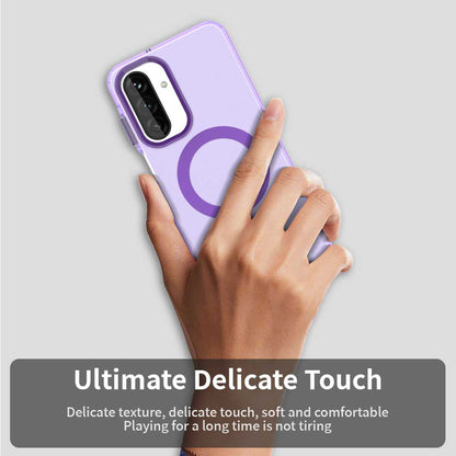 MagSafe-Hülle für Samsung Galaxy A26 A266, Techsuit, CandyCase, Lila