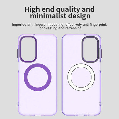 MagSafe-Hülle für Samsung Galaxy A26 A266, Techsuit, CandyCase, Lila