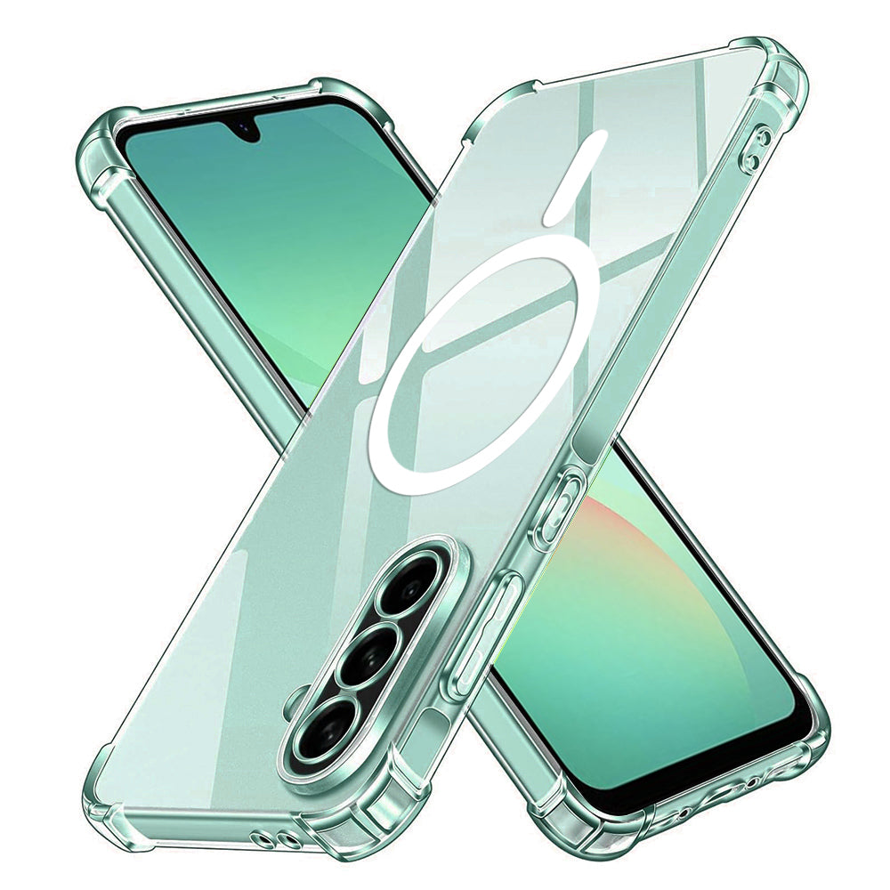 MagSafe-Hülle für Samsung Galaxy A26 A266, Techsuit, stoßfest, transparent