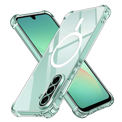 MagSafe-Hülle für Samsung Galaxy A26 A266, Techsuit, stoßfest, transparent