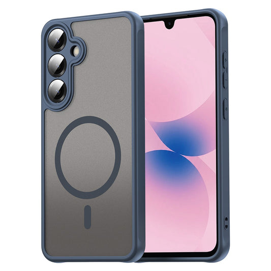 MagSafe-Hülle für Samsung Galaxy A27 5G, Techsuit, HaloFrost II, Marineblau