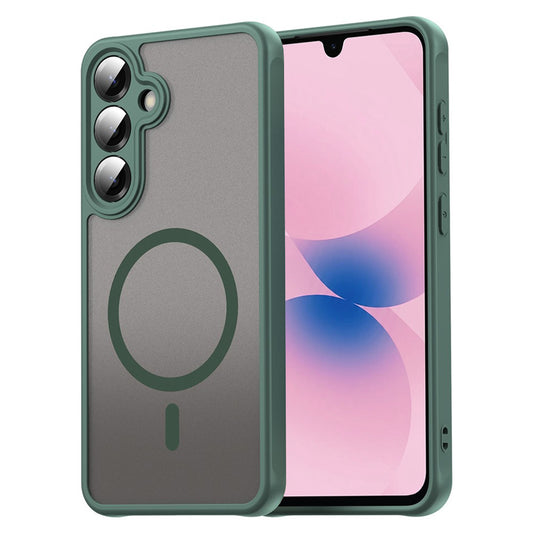 MagSafe-Hülle für Samsung Galaxy A27 5G, Techsuit, HaloFrost II, Grün