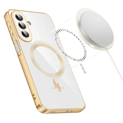 MagSafe-Hülle für Samsung Galaxy A27 5G, Techsuit, Luxury Crystal, Gold