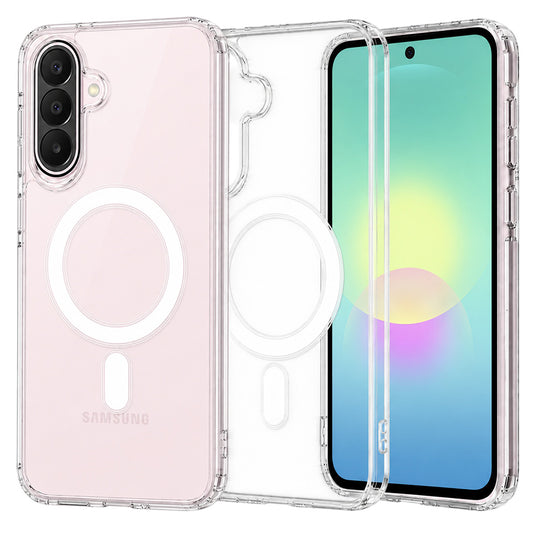 MagSafe-Hülle für Samsung Galaxy A27 5G, Techsuit, Pro, Transparent
