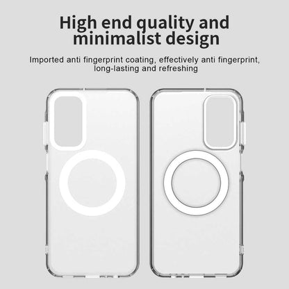 MagSafe-Hülle für Samsung Galaxy A35 5G A356, Techsuit, CandyCase, Weiß