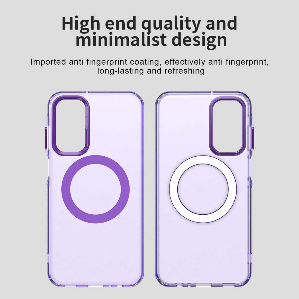 MagSafe-Hülle für Samsung Galaxy A35 5G A356, Techsuit, CandyCase, Lila