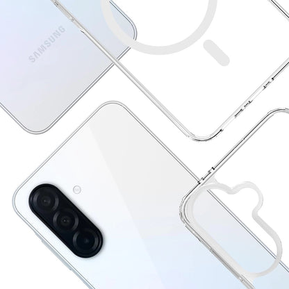 MagSafe-Hülle für Samsung Galaxy A36 A366, 3MK, Armor MagCase, Transparent