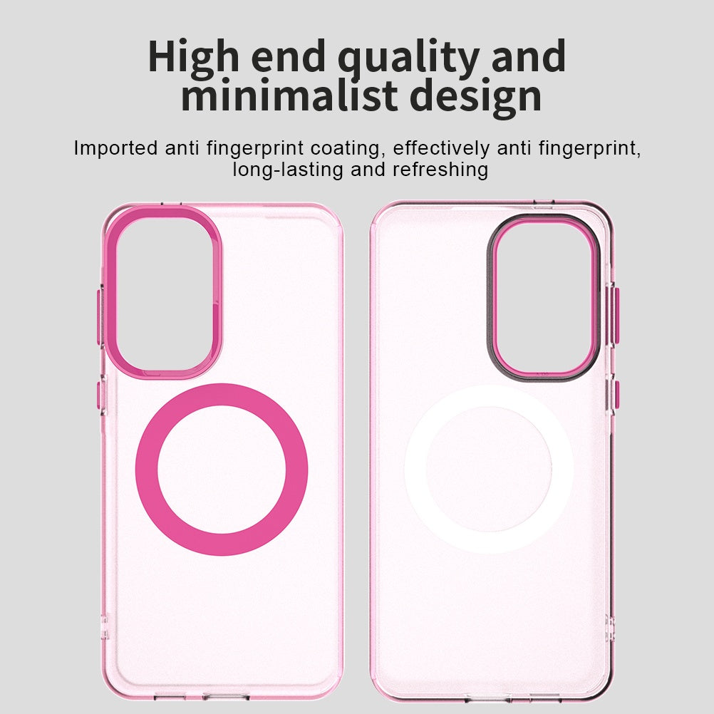 MagSafe Case for Samsung Galaxy A37 5G, Techsuit, CandyCase, Pink