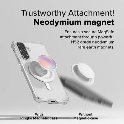 MagSafe-Hülle für Samsung Galaxy A56 A566 / A36 A366, Ringke, Fusion, Transparent